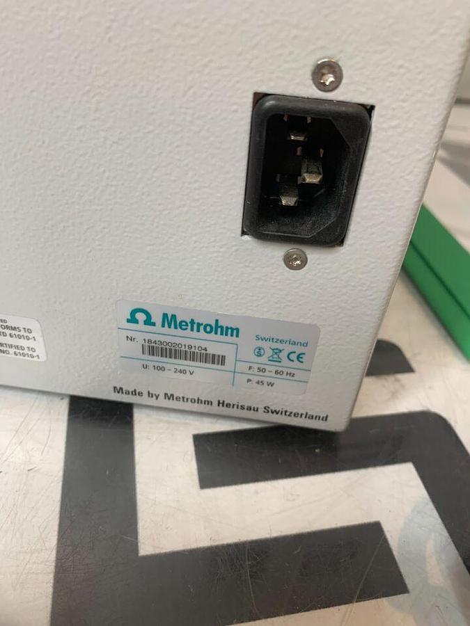 Used 843 Pump Station Titration Peristaltic