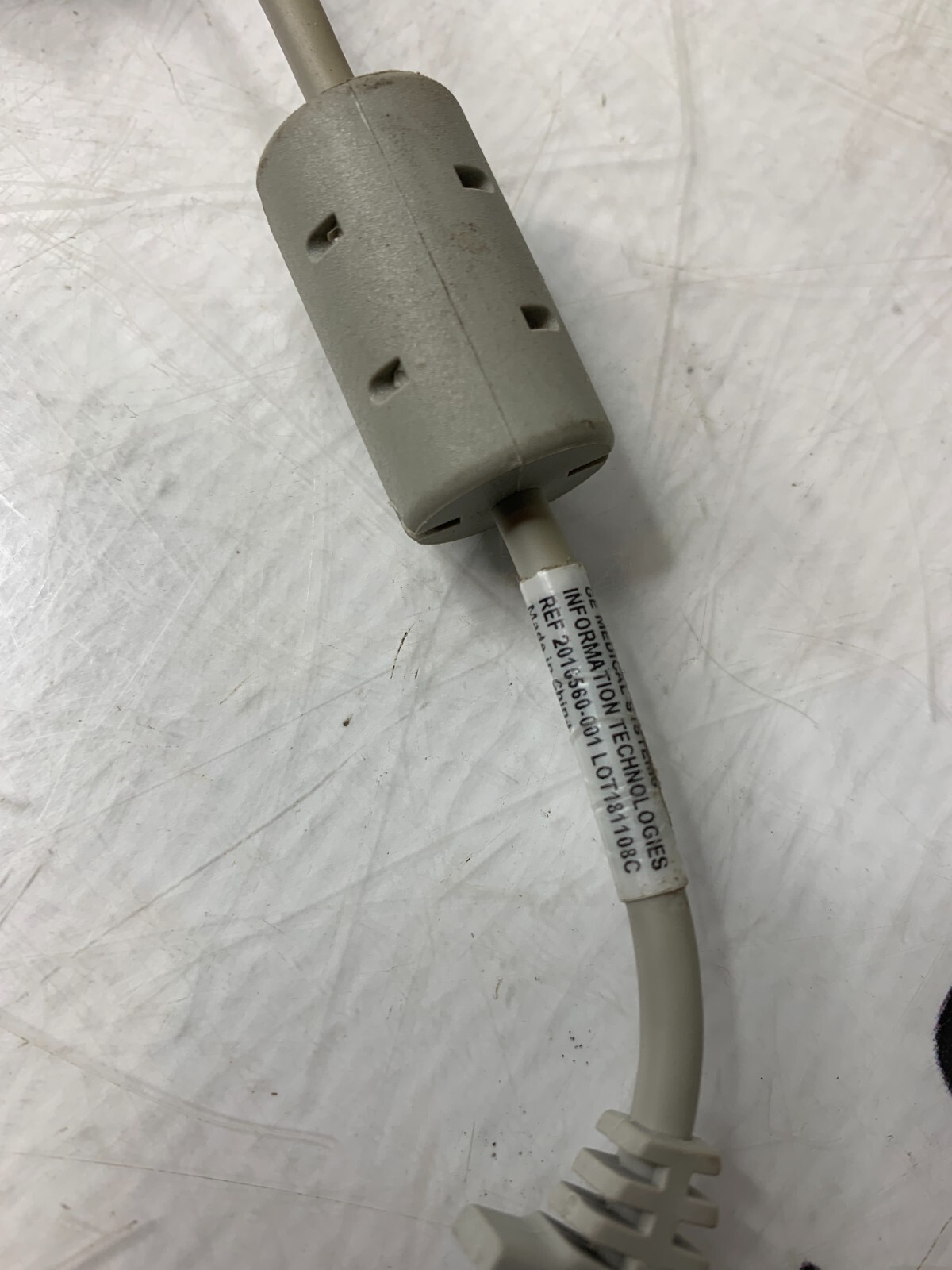 Used Coiled Acquisition Host Cable 2016560-001 CAM 14 for GE MAC 5000 5500 HD MAC5500