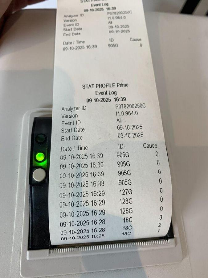Used NOVA BIOMEDICAL CORP. Stat Profile Prime