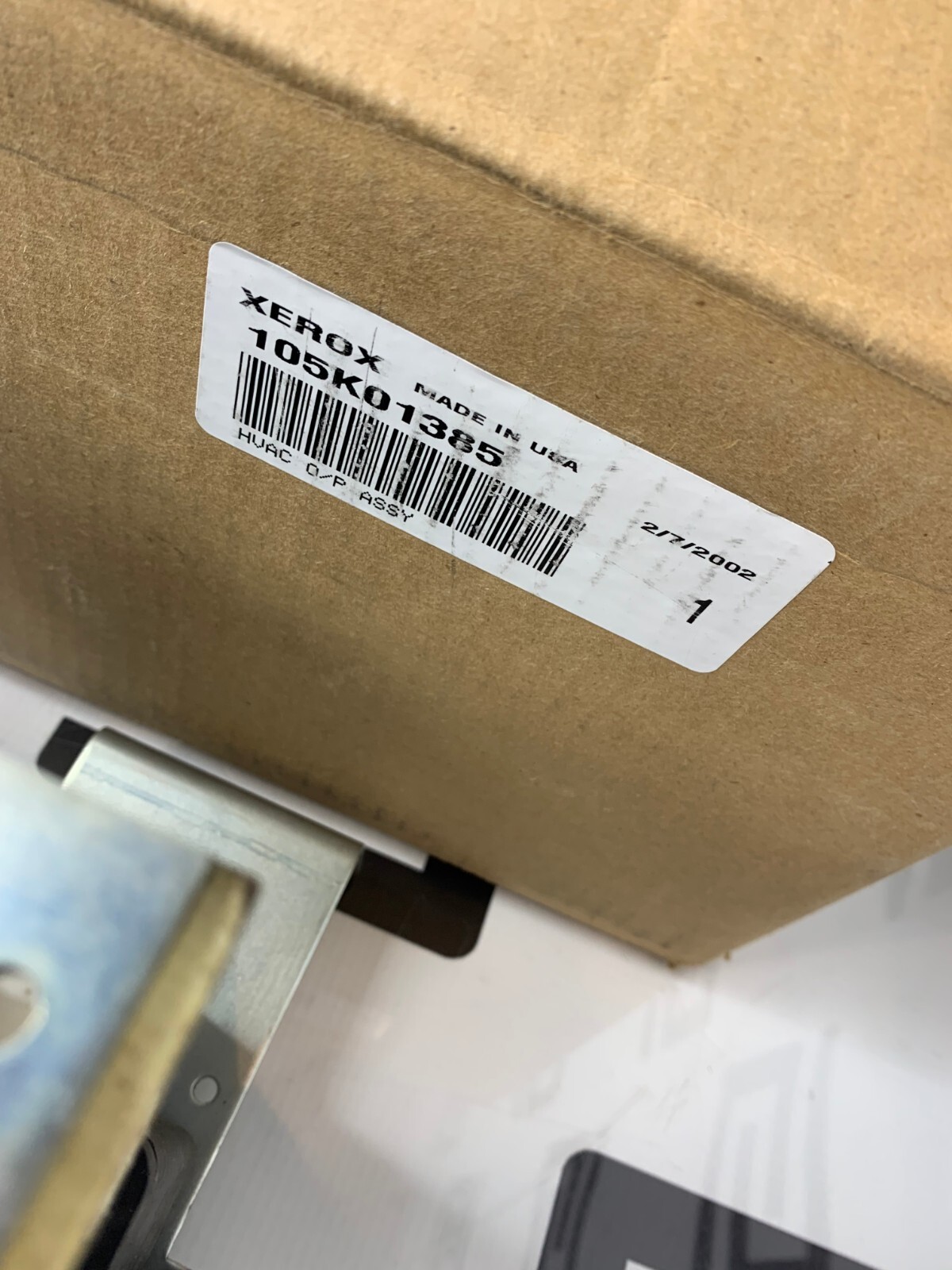 Used Xerox DocuPrint 4635 DocuTech 135 180 105K01385 105K1385 HVAC O/P ASSY Module