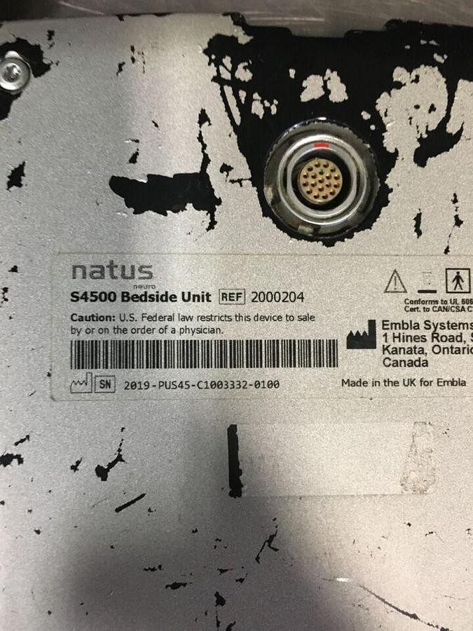 Used NATUS EMBLA S4500
