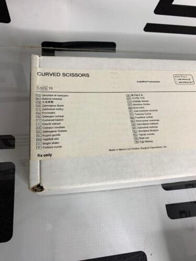 Used Surgical Endowrist Curved Scissors 8mm