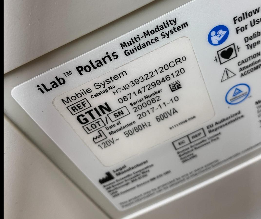 Used Boston Scientific iLab Polaris Multi-Modality Guidance System w/ MDU5 Plus Probe