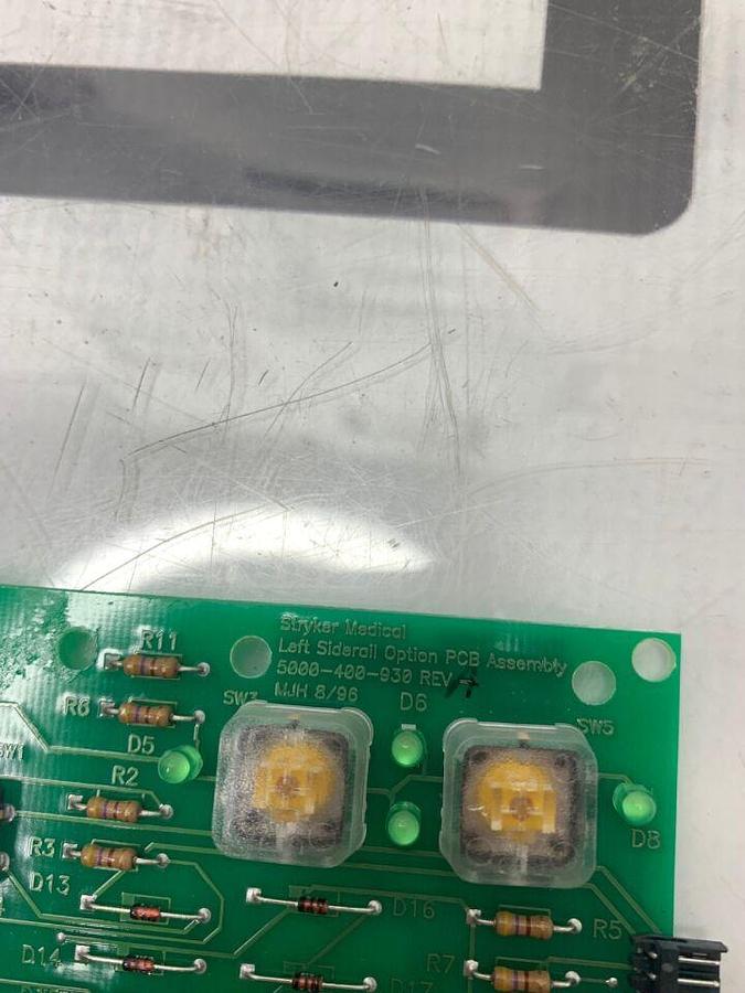 Used S3 EX LEFT SIDERAIL OPTION PCB