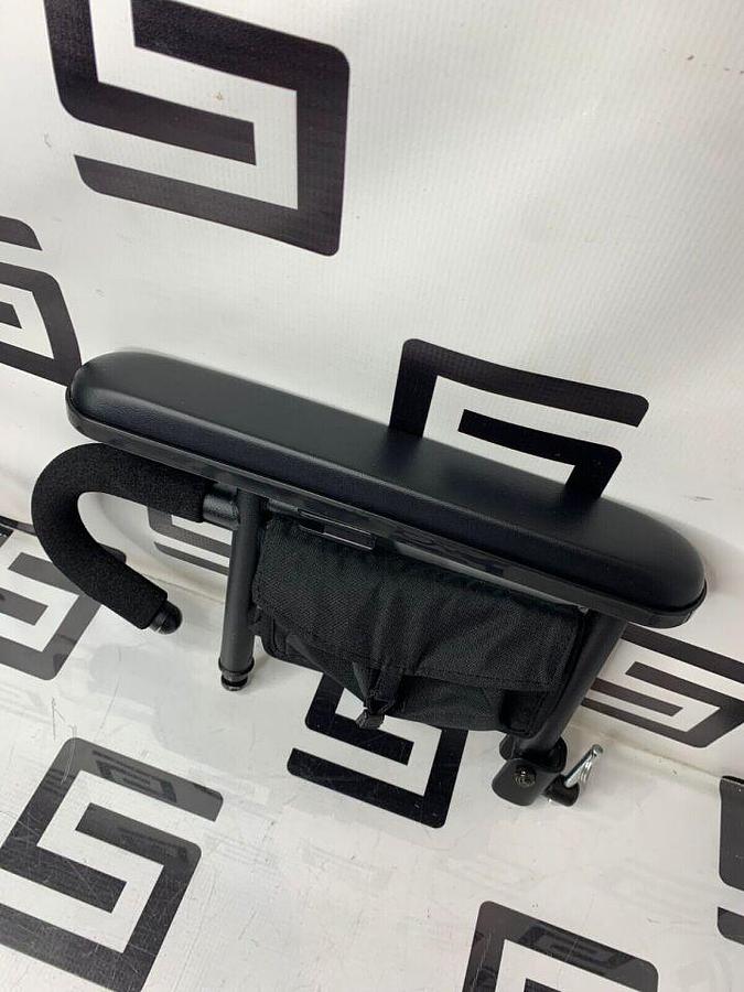 Used Flip-Up Armrest Assembly 2-Post for Power Chairs w/ Synergy Tru-Balance