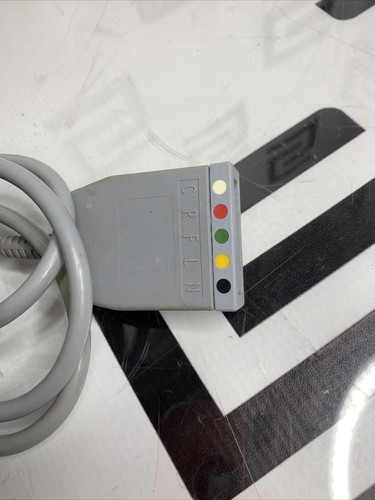 Used OEM Datascope 0012-00-1255-01 REV C ECG EKG Trunk 5 Lead Cable