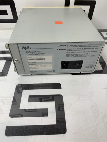 Used BILIBLANKET PLUS 6600-0652-801 HIGH OUTPUT PHOTOTHERAPY SYSTEM & 6600-0532-801