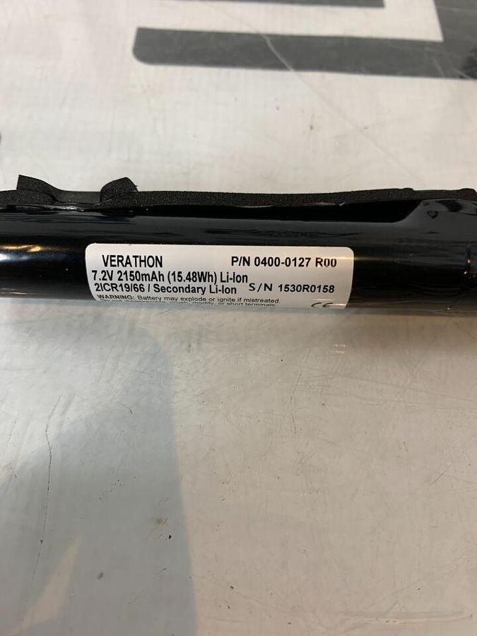 Used VERATHON 7.2V 2150mAh Li-ion Battery