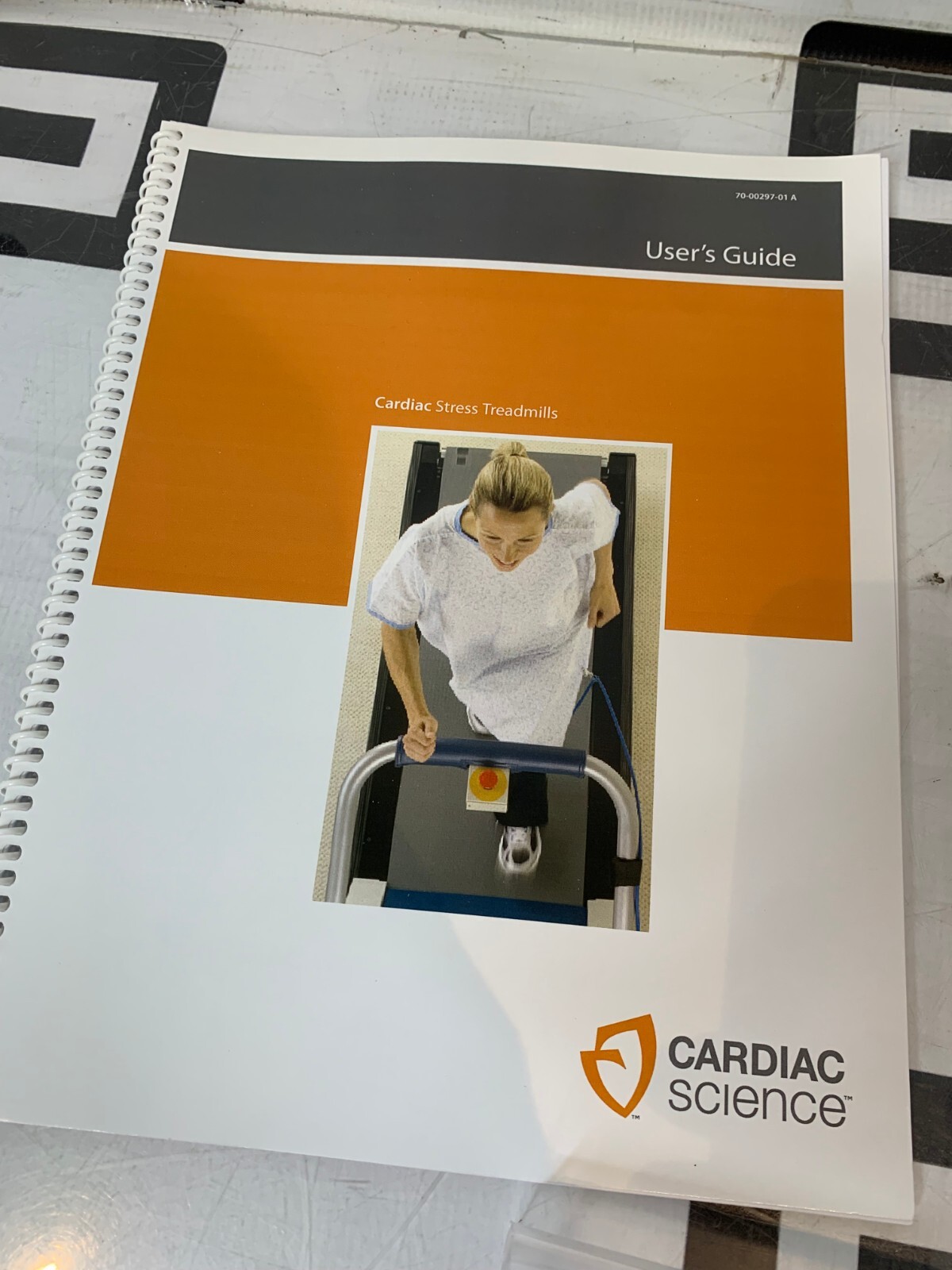 Used Cardiac Science Q-Stress Treadmill Quinton User / Service Manual 70-00298-01 A