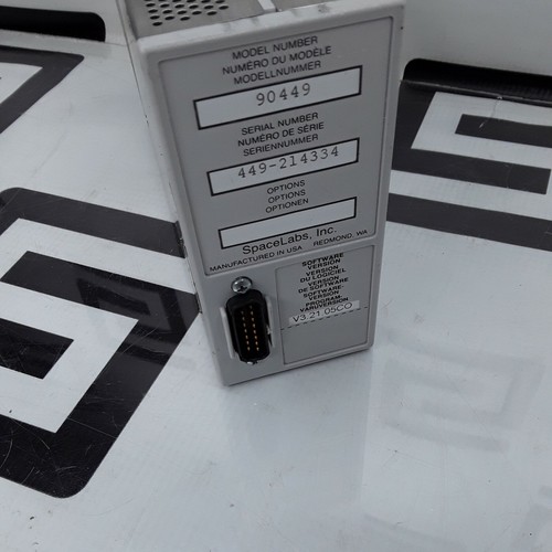 Used Spacelabs 90449 Thermal Printer Recorder Module "MISSING PRINTER" but working