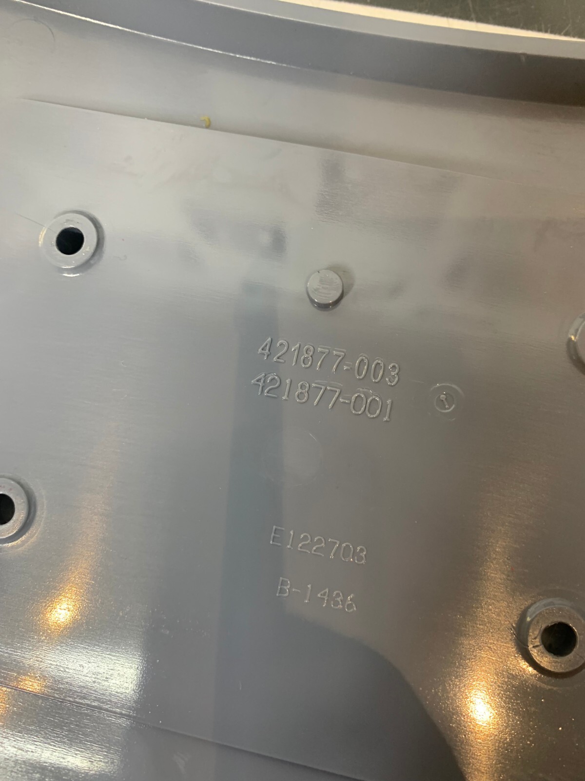 Used GE Dash 3000/4000 Wall Mounting Plates #420001-001 Rev B, 421877-003 3000 4000