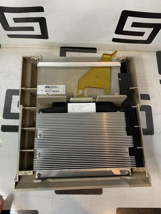 Used APPLIED BIOS PERKINS ELMER Sample Block Module Dual Flat 9700