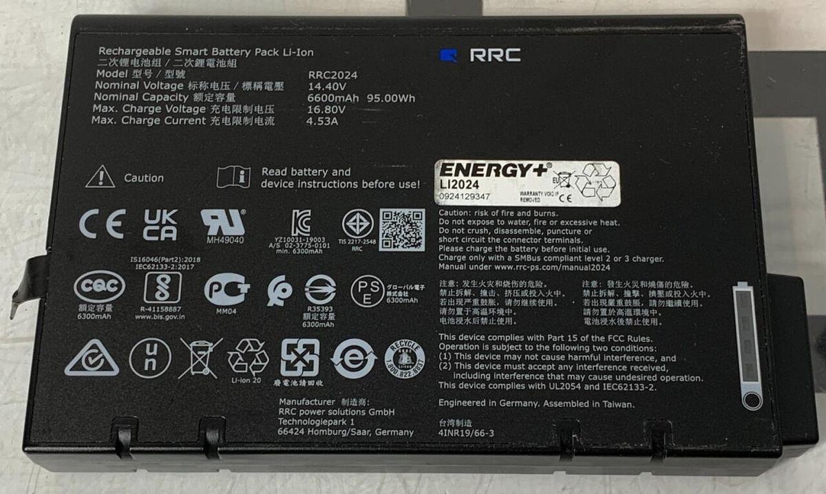 Used Flex Focus Battery 200 400 500 600 700 800 UA1225 Ultrasound 2024