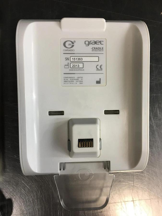 Used Compumedics DWL PSG EEG GRAEL 8028-0001-01 HEAD BOX & Cradle 8028-0003-01