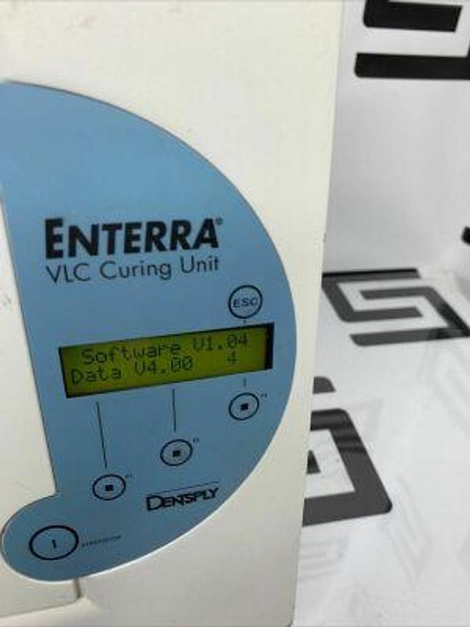 Used DENTSPLY CERAMCO ENTERRA VLC LIGHT VISIBLE CURING UNIT OVEN MODEL 9495100