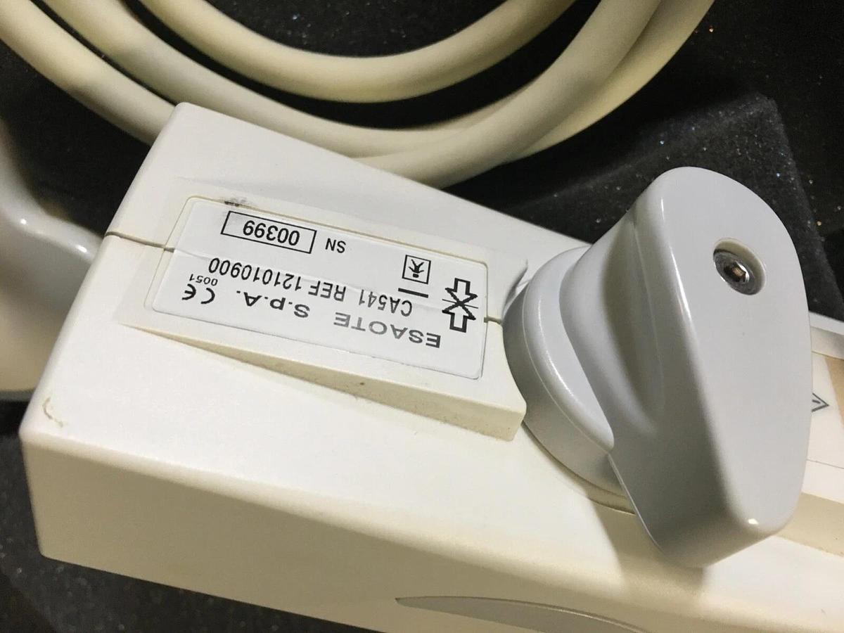 Used Esaote CA541 Ultrasound Transducer Probe Curved Array and Case