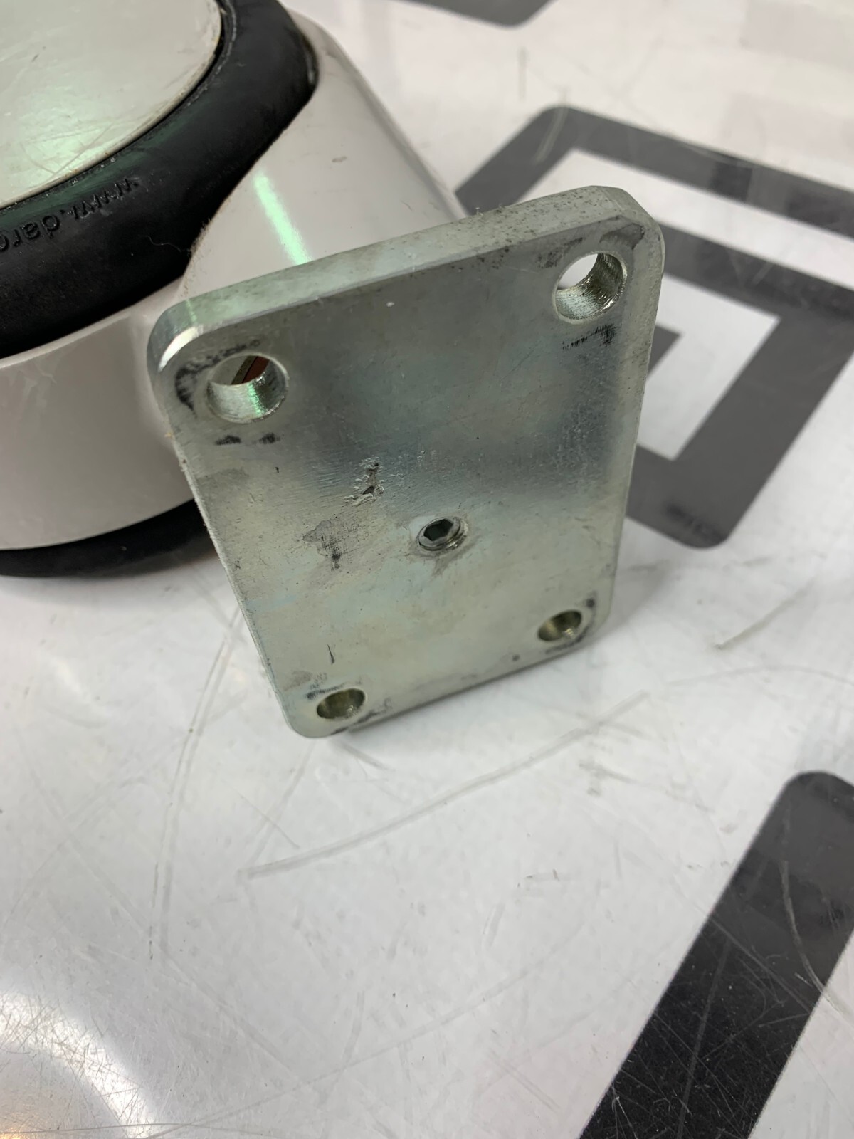 Used PHILIPS IU22 IE33 453561160311 5" FRONT WHEEL SH ABS SWIVEL LOCK CASTER W/ BRAKE