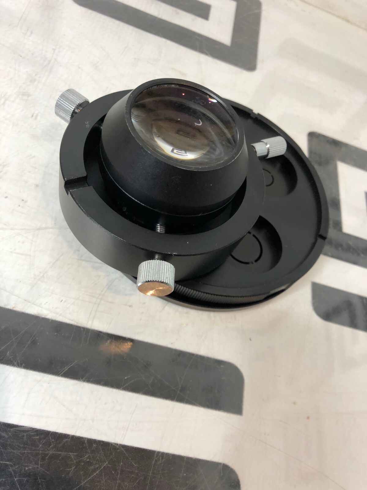 Used Nikon Phase Contrast 2 Condenser ELWD 0.3 & Lens for Diaphot Microscopes