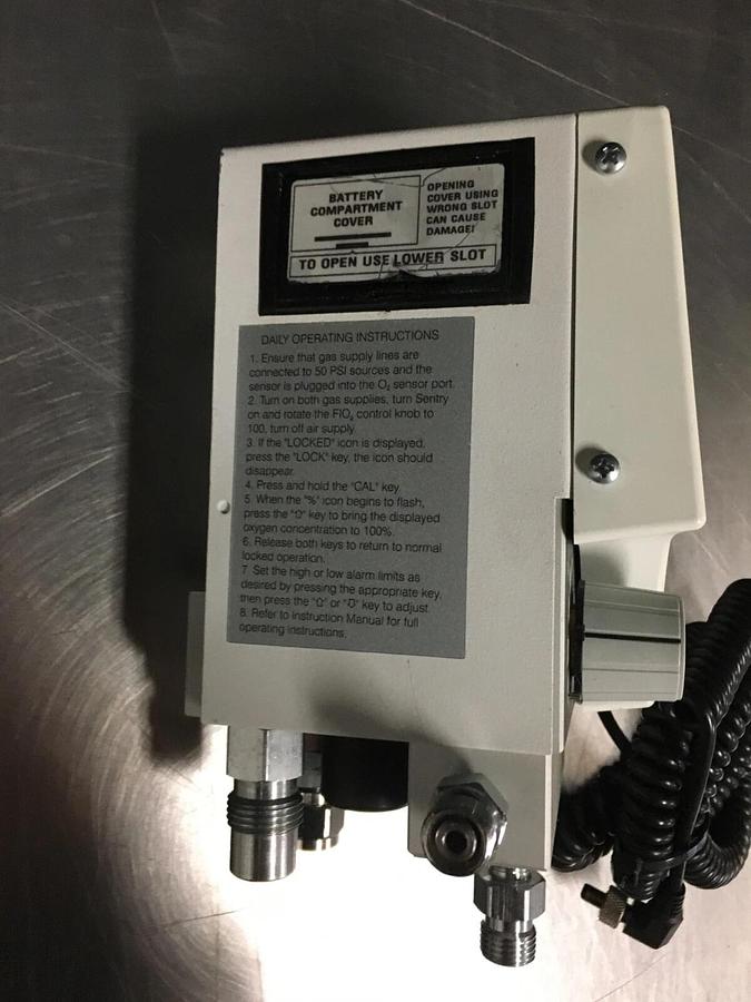 Used Vyaire Medical 16694A Bird Sentry O2 Blender Low Flow