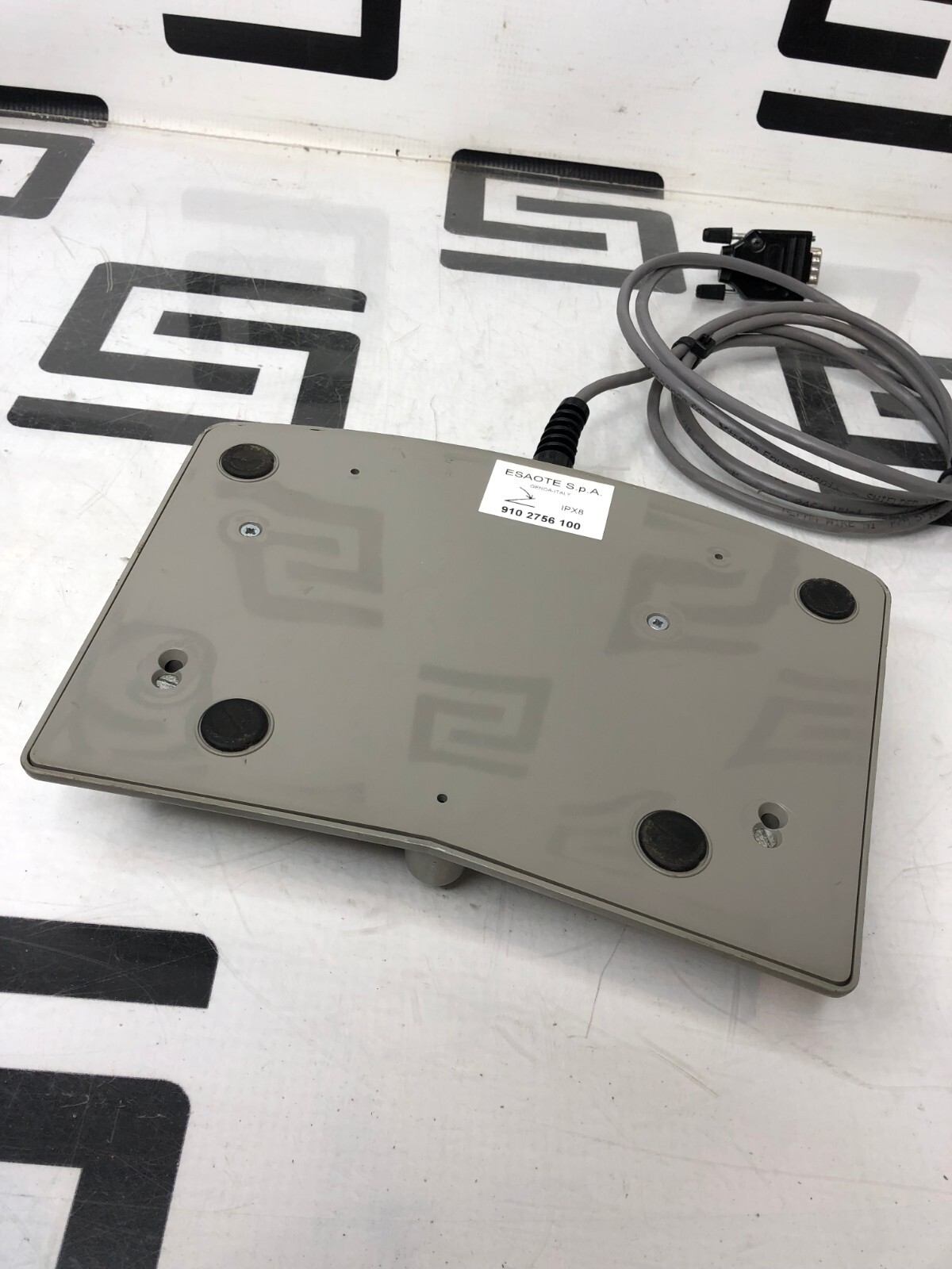 Used Esaote Biosound MyLab Foot Pedal Switch 910 2756 100 Herga Ultrasonic Footswitch