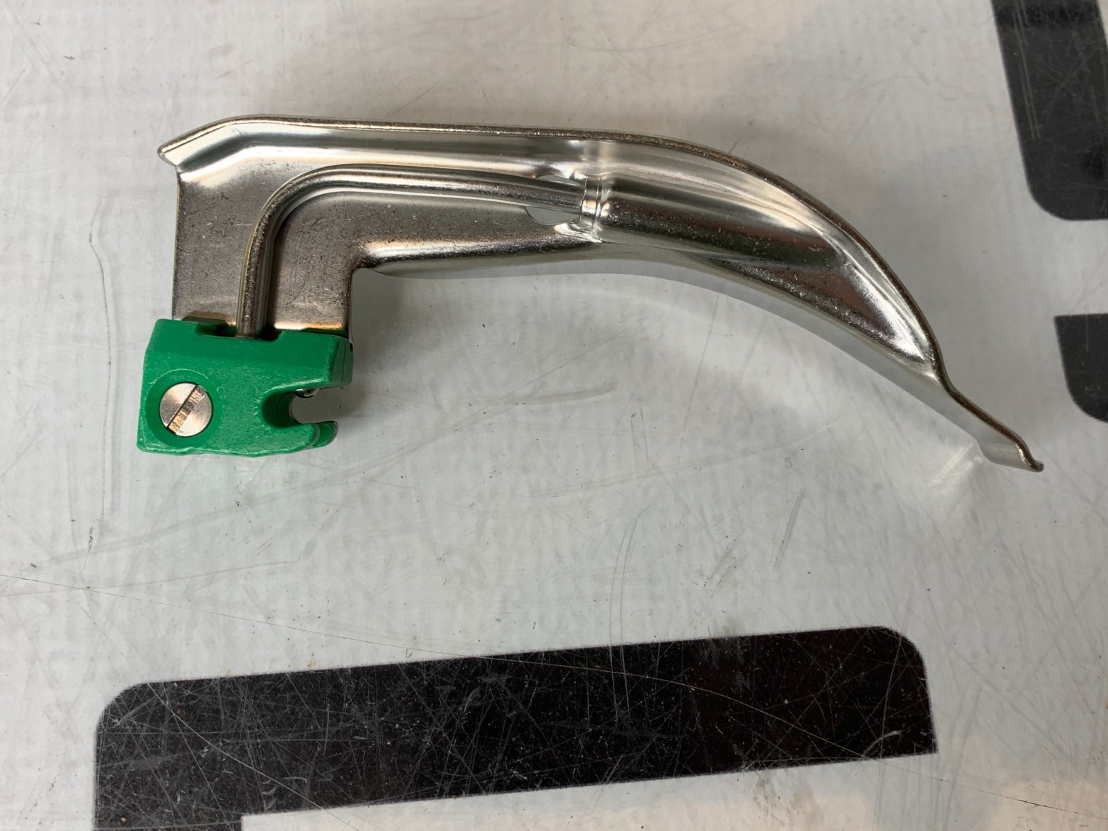Used Welch Allyn 69063 Mac 3 Fiber optic Laryngoscope Blade SS USA MADE Macintosh 3