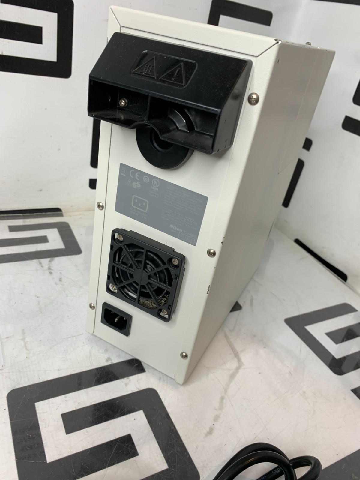 Used Nikon C-HGFI Intensilight Fiber Optic Illuminator NO BULB LAMP