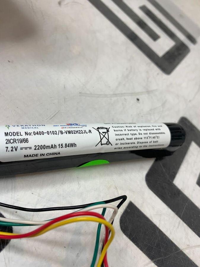 Used VERATHON 7.2V 2150mAh Li-ion Battery