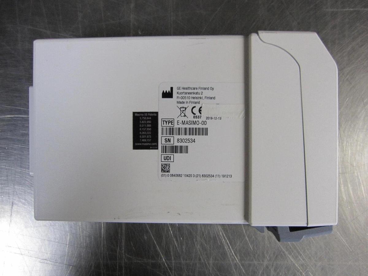Used GE Datex-Ohmeda E-MASIMO S/5 Patient Module E-MASIMO-00 M1121764 WARRANTY
