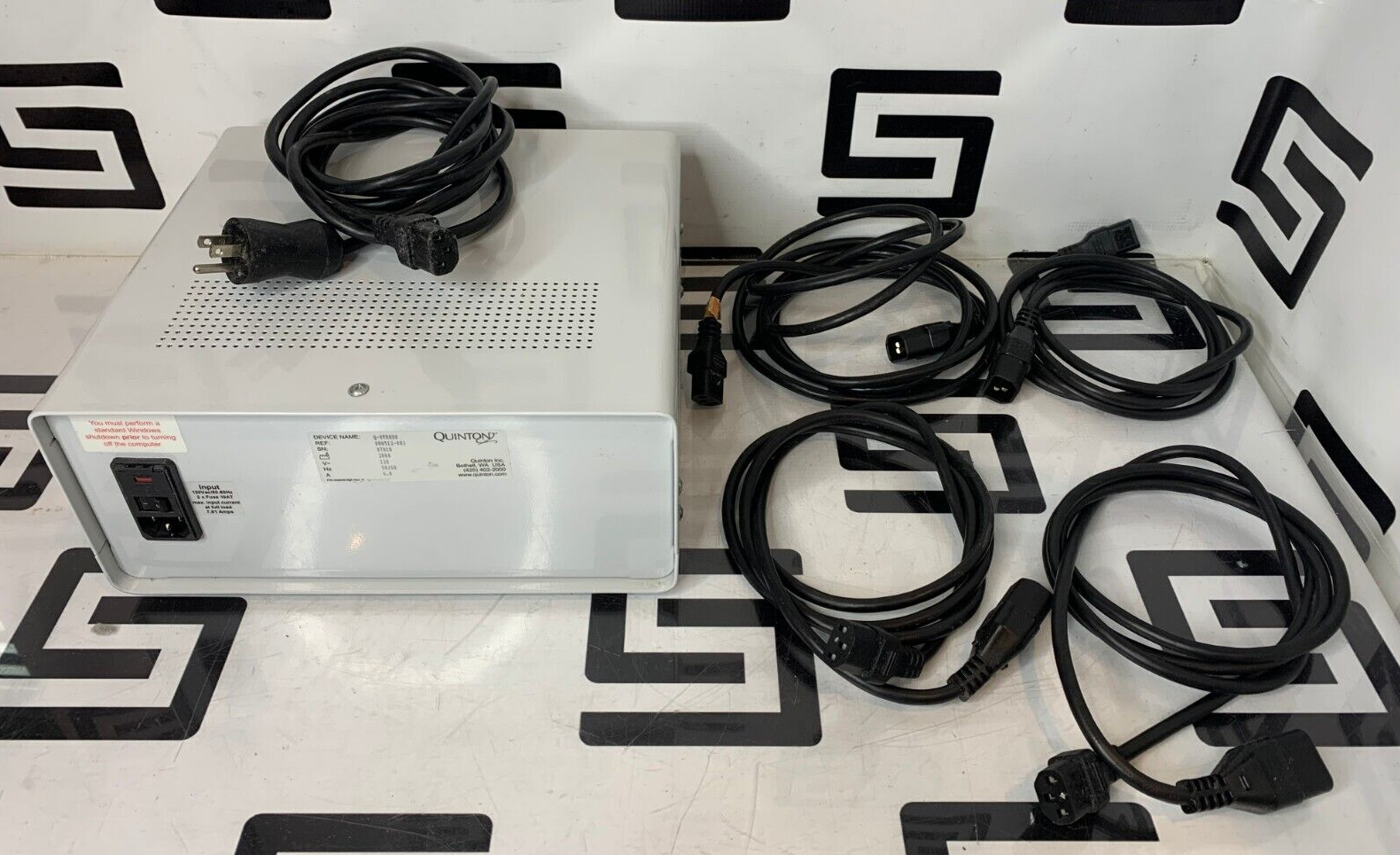 Used Linear Magnetics Quinton 000512-00 Q-Stress Power Supply BB-40114-C 36488-005