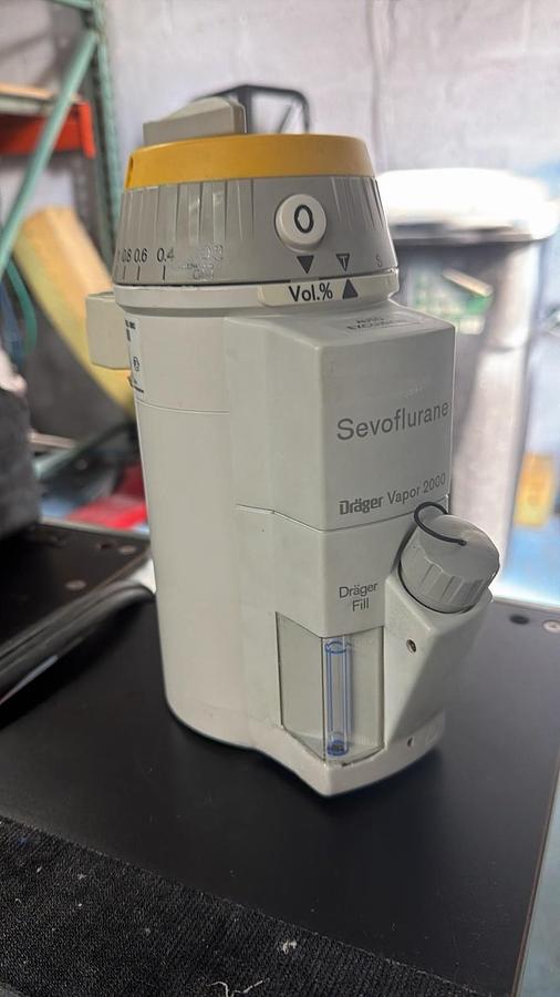 Used Isoflurane Vapor 19.1 Anesthetic Vaporizer