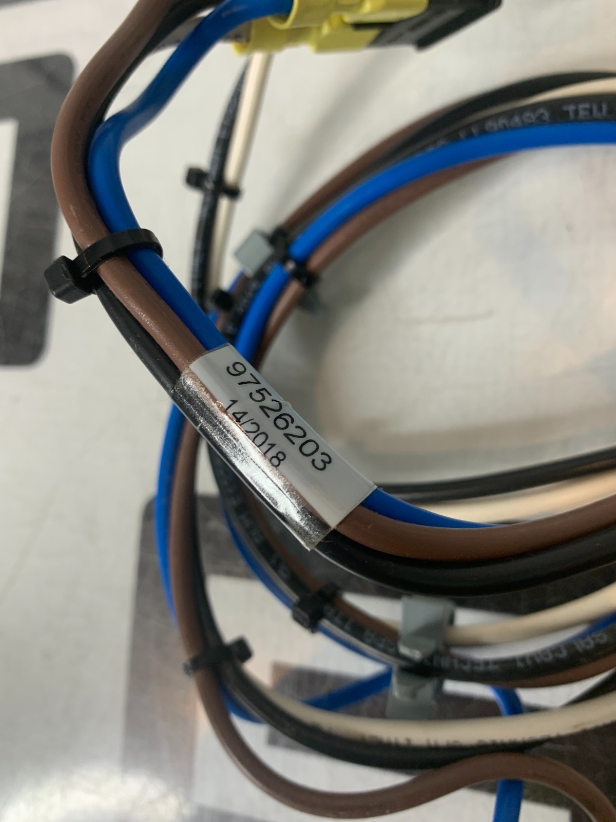 Used SciCan Bravo Wire Harness 12awg Panduit Con PN: 97526203 Power Switch WARRANTY