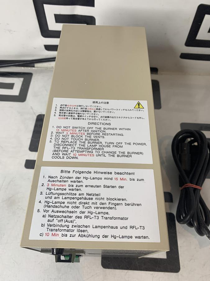 Used OLYMPUS BH2-RFL-T3 Power Supply Unit, FOR PARTS/ REPAIR