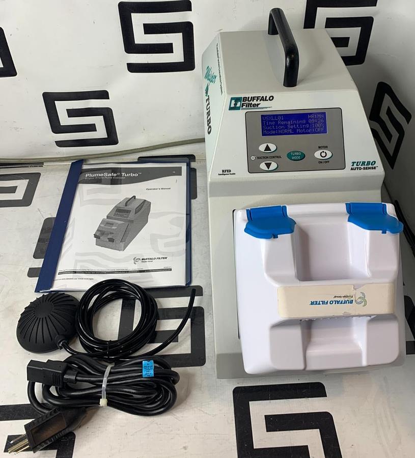 Used BUFFALO FILTER PSWTURBO AS PLUMESAFE WHISPER TURBO SENSE SMOKE FILTRATION SYSTEM