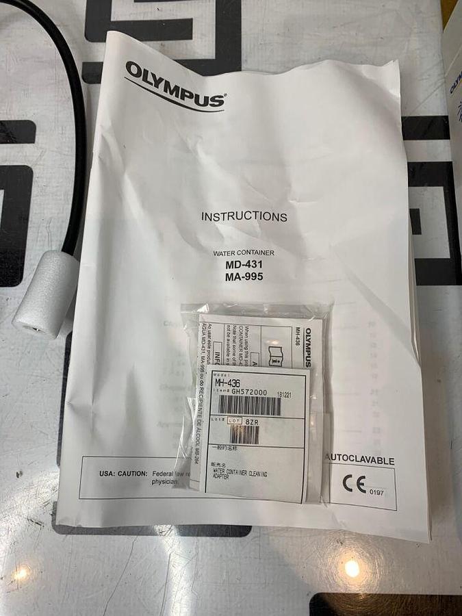 Used Water Bottle Container MH-436 Cleaning Adaptor 10/20/100/200