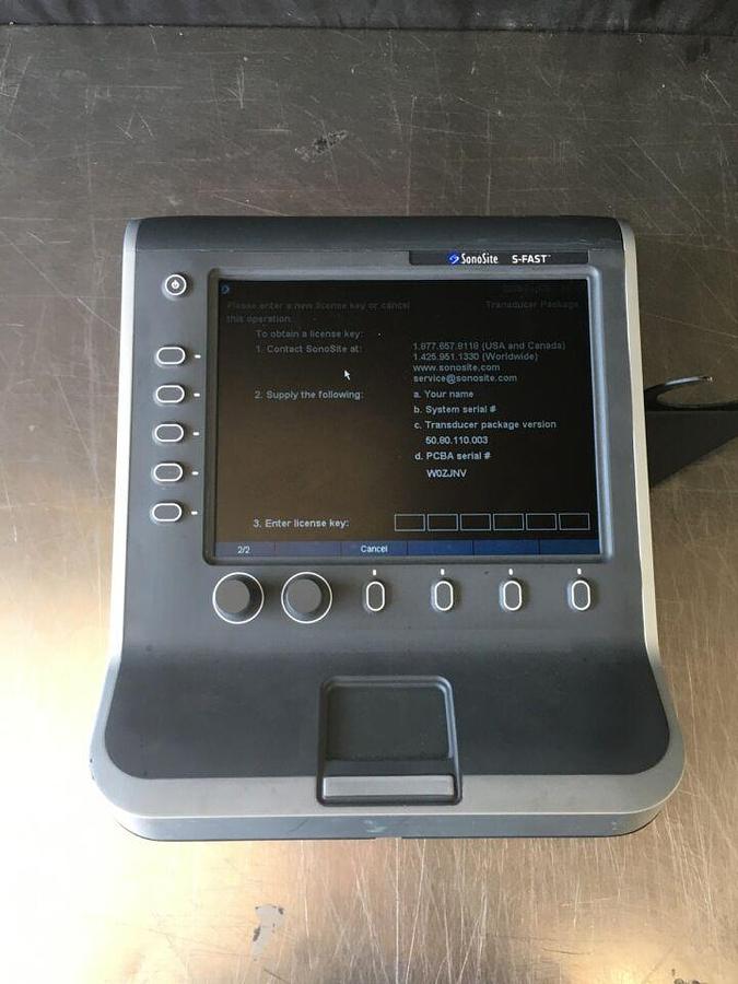 Used S-Fast Ultrasound System PO7578 PO94191