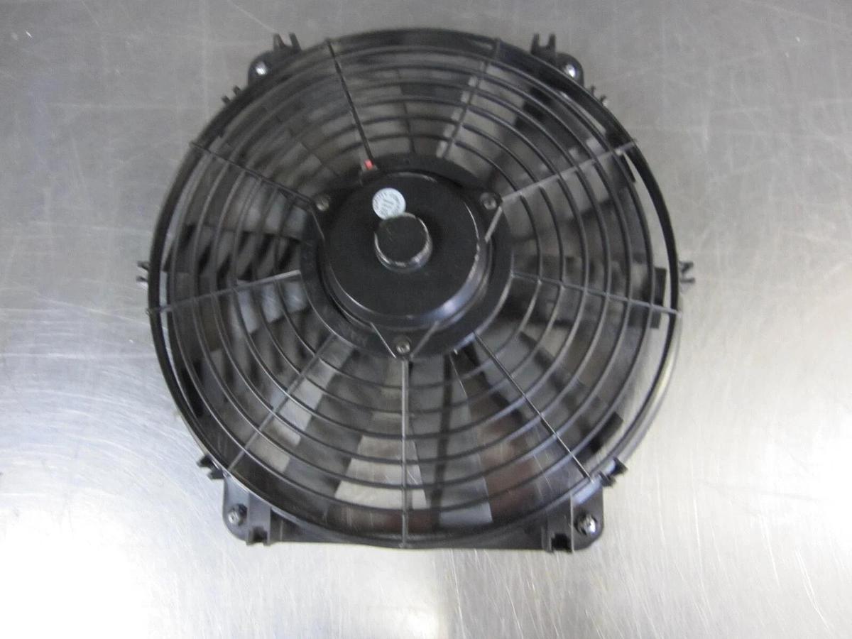 Used Flex-A-Lite 116536 Electric Fan Trimline 14 in. Diameter 1585 cfm with hardware
