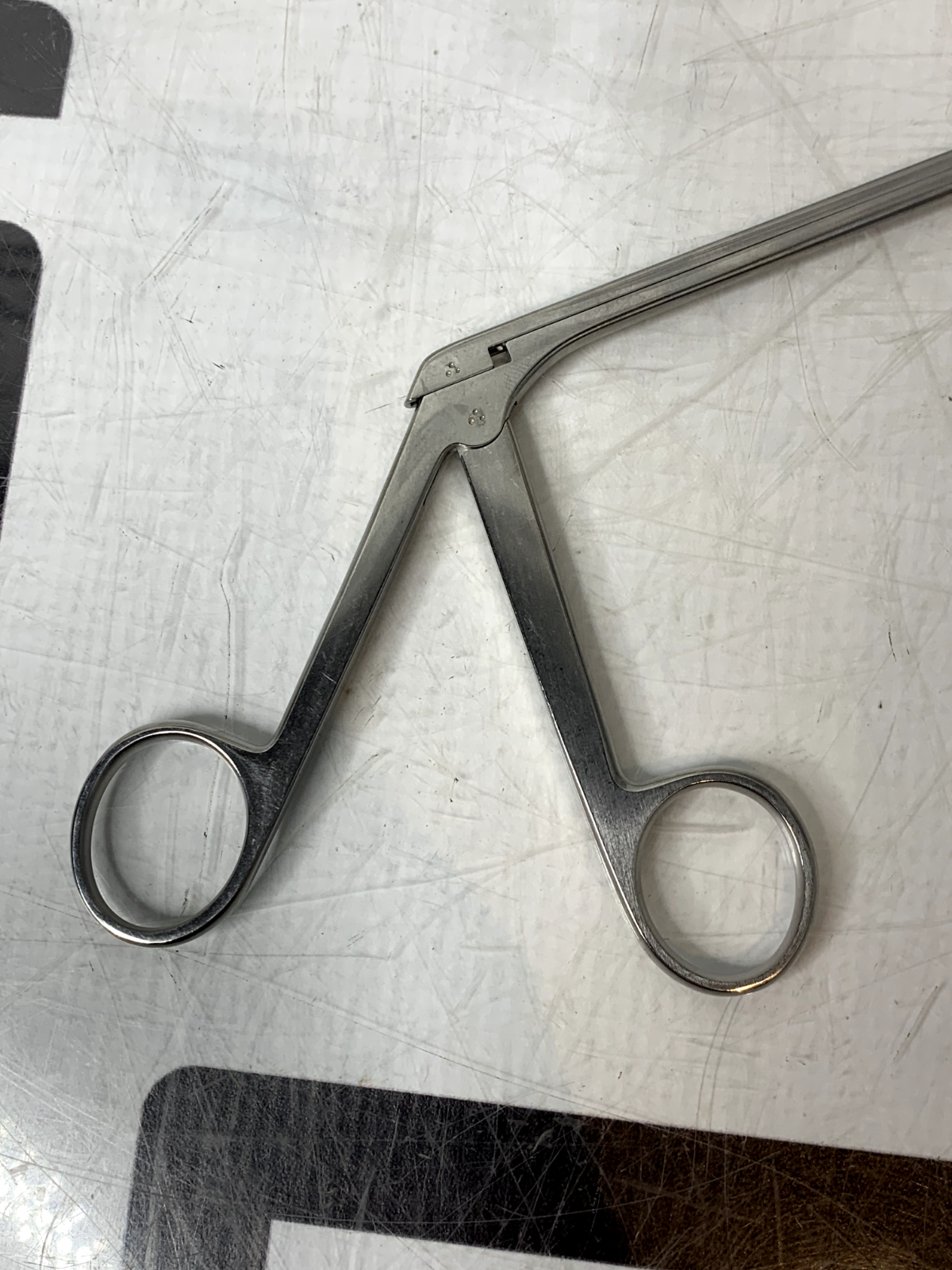 Used Jarit 280-451 Wilde Rongeur Straight 5 1/2"  Fenestrated Jaws 5mm Bite