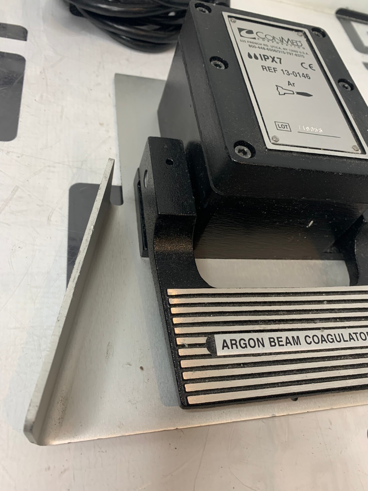 Used ConMed Footswitch REF 13-0146 FOOT SWITCH WARRANTY