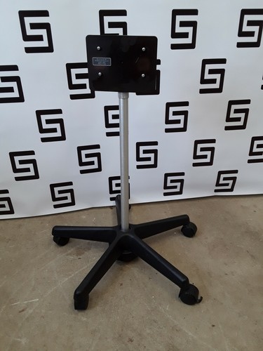 Used Welch Allyn Rolling Mobile Stand Exam Light Cart 48650 FOR 48830 Lite Box