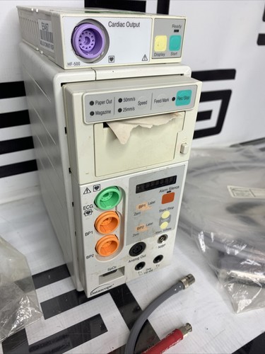 Used DataScope Expert Super HS-500 Module Fukuda Denshi Recorder HR-500 C.O. HF-500