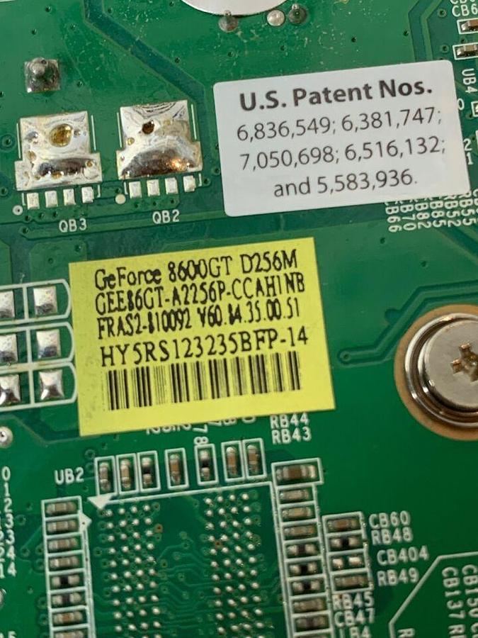 Used S-VIDEO GRAPHICS CARD