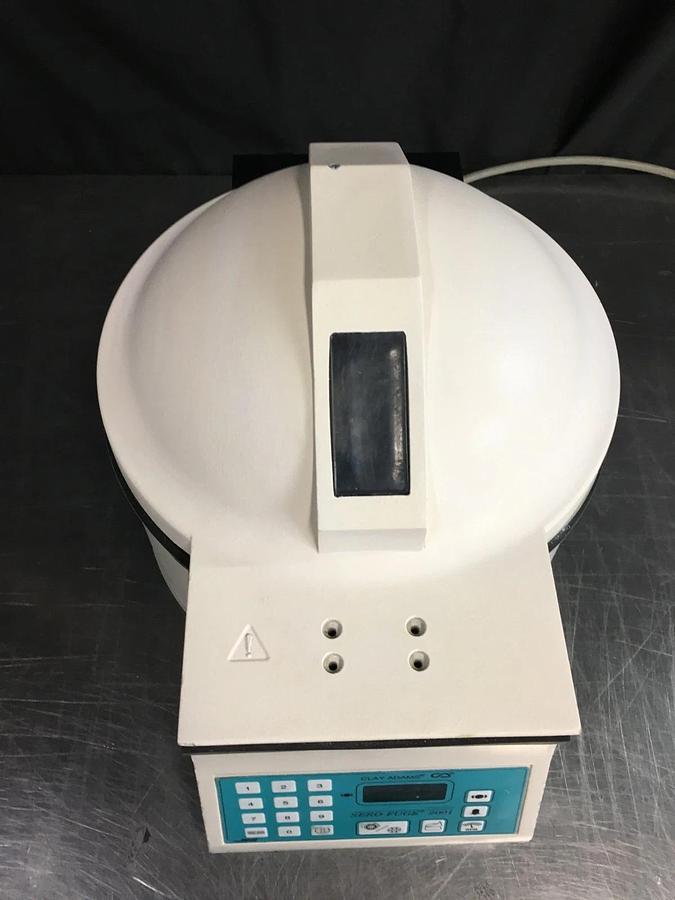 Used Clay Adams Sero-Fuge 2001 Centrifuge Benchtop w/ Rotor & Manual 420351
