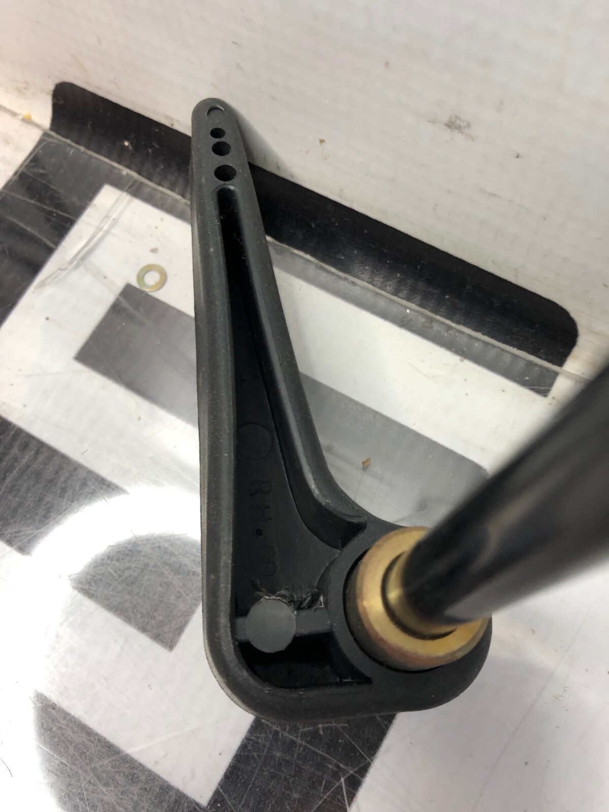 Used MIDMARK RITTER 404 Exam Table Right Hand Handle Assembly RH 053-0230-00 7 Shaft