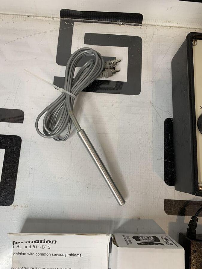 Used PARKS 811-B Doppler Flow Detector Model Probe Ultrasonic 811B NEW BATTERY Fetal Doppler