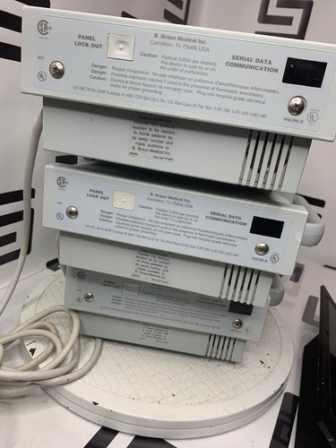 Used Lot of 3 B. Braun Horizon Nxt Modular Pump IV 610-012 McGaw