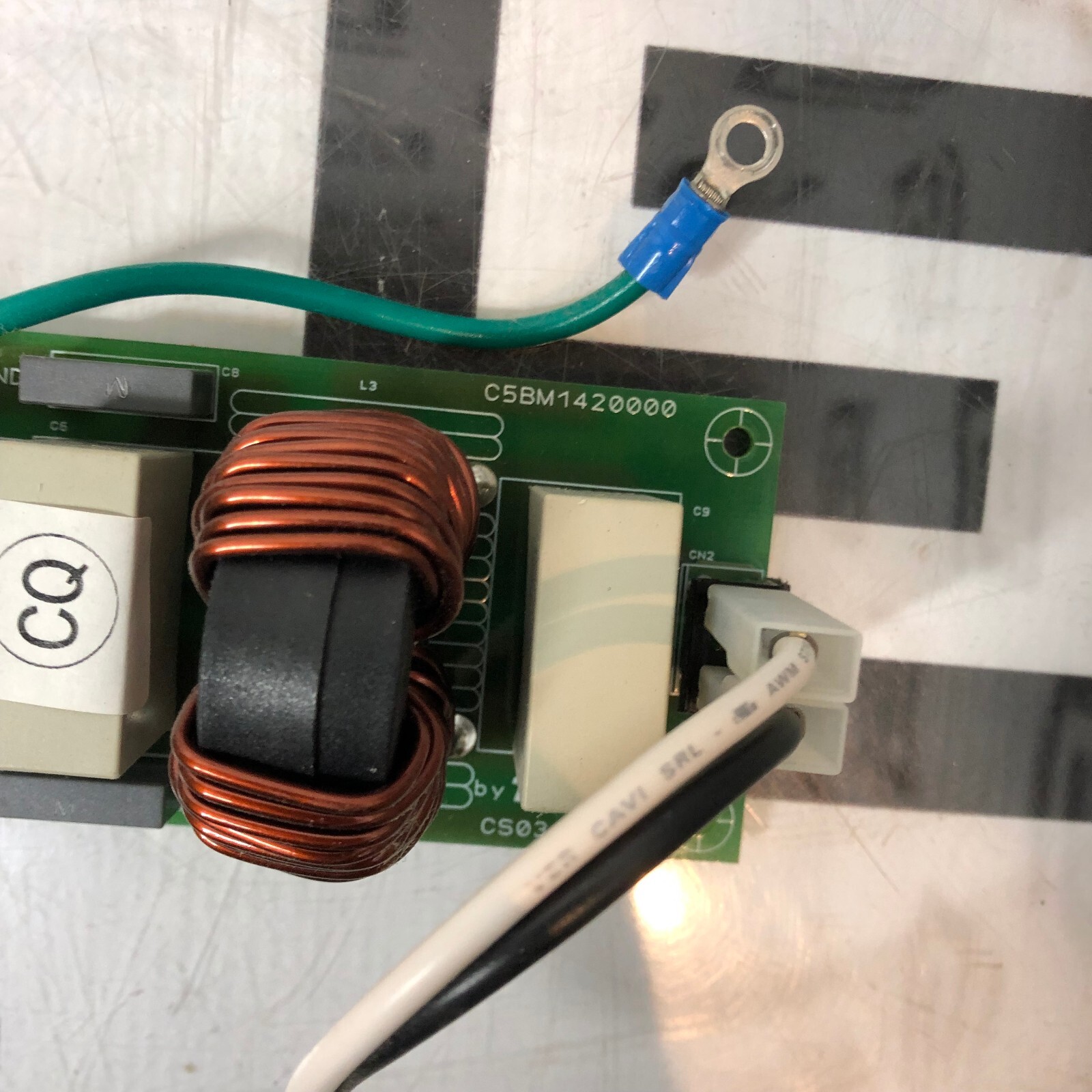 Used Scican Bravo 17V C5BM1420000 Troll 2 Bravo AC Filter Board