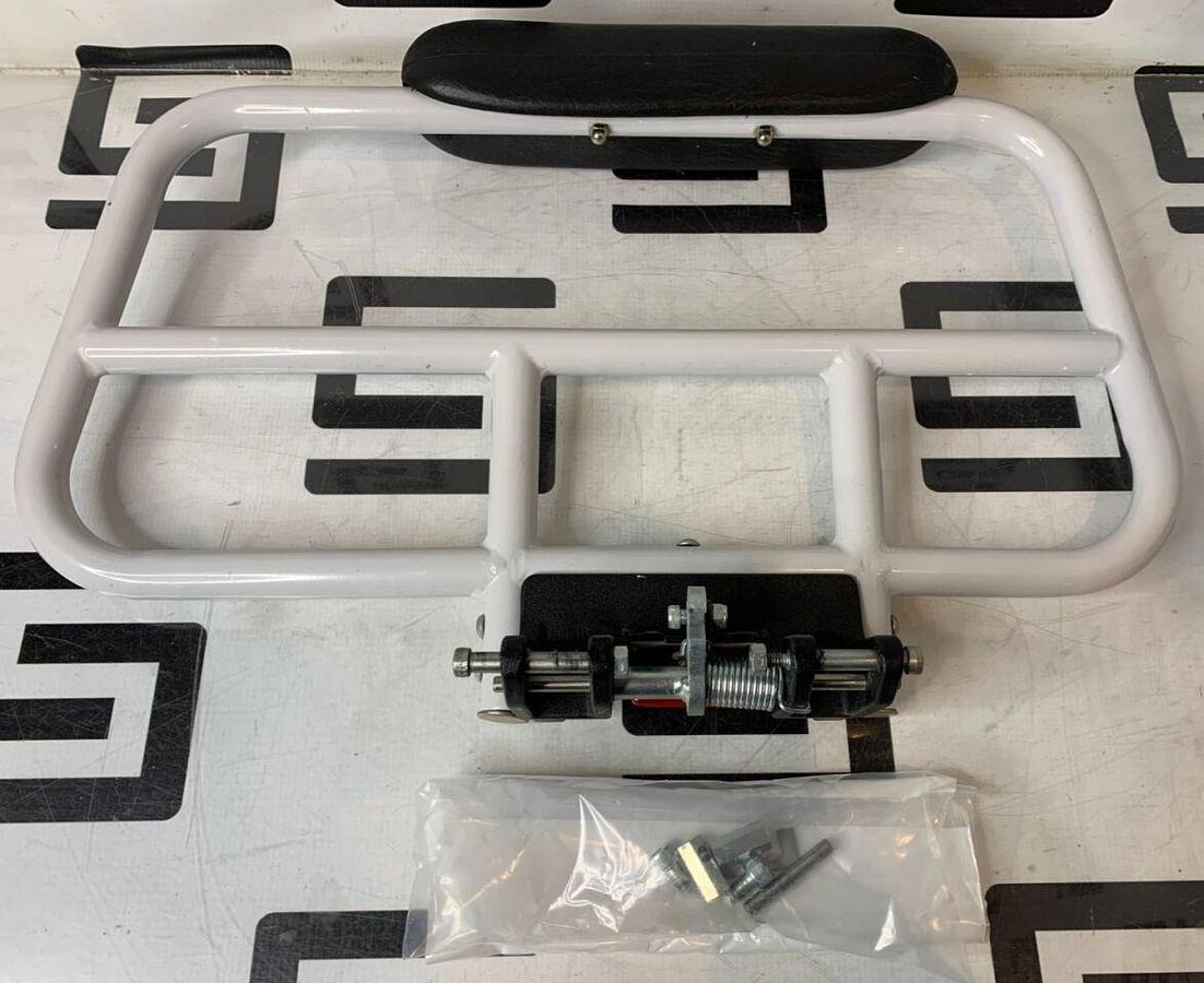 Used Left Rail Side Hinge & Latch Assembly