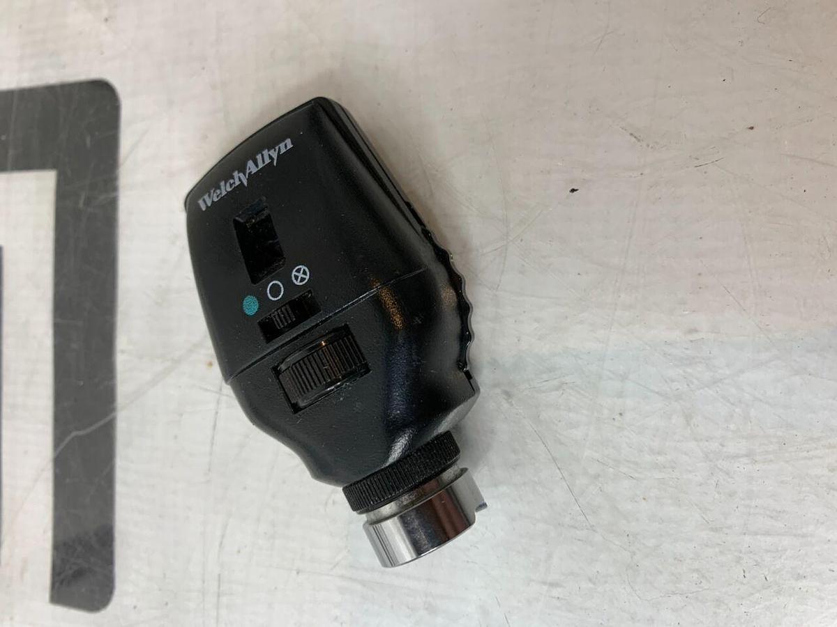 Used WELCH ALLYN 3.5 V Standard Ophthalmoscope Head w/ Bulb