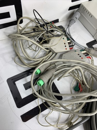 Used Fukuda Denshi DataScope Expert Super HS-500 Module HR-500 Recorder Cables EXTRAS