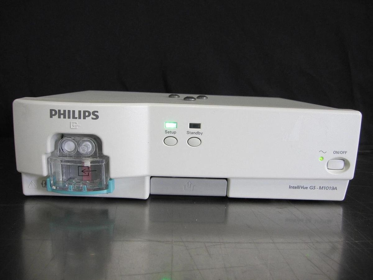 Used Philips IntelliVue G5-M1019A Anesthesia Gas Monitor Module with water trap